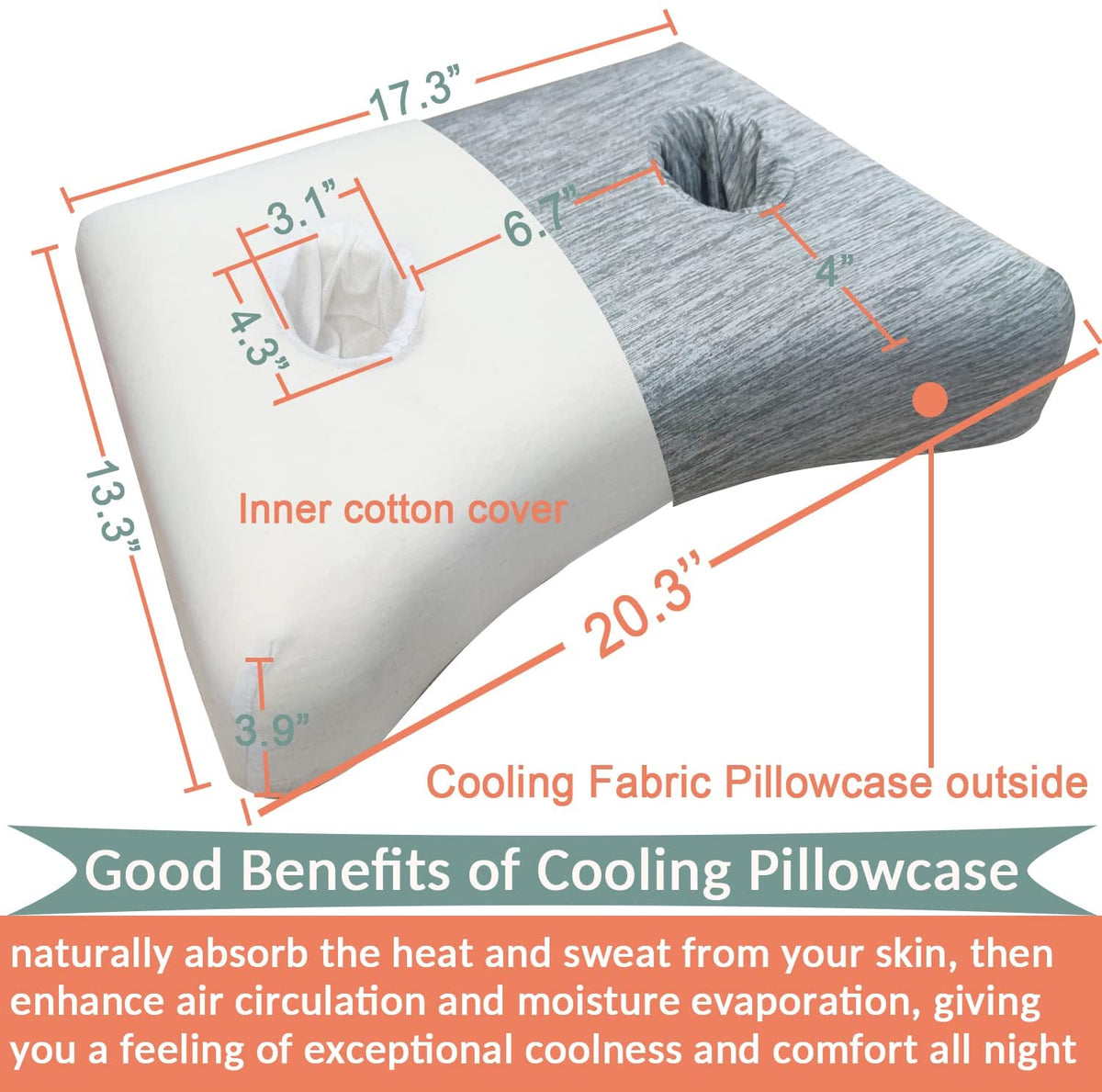 Realyou Store - Specialty Medical Pillow - Ear Pillow