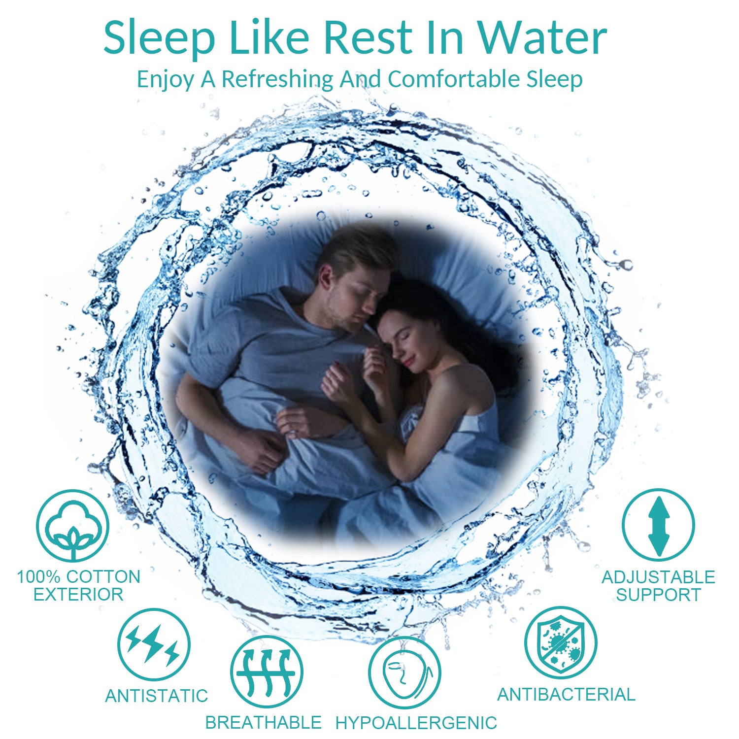 Realyou Store - Specialty Medical Pillow - Water Pillow