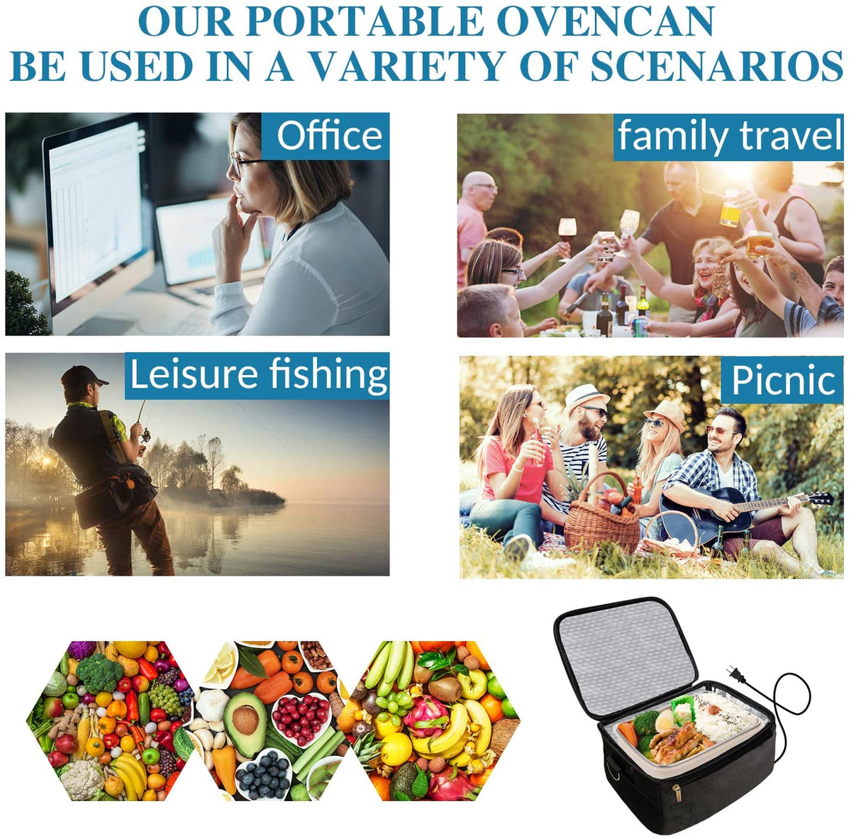 Realyou Store - Home Product - Warmer Lunch Box