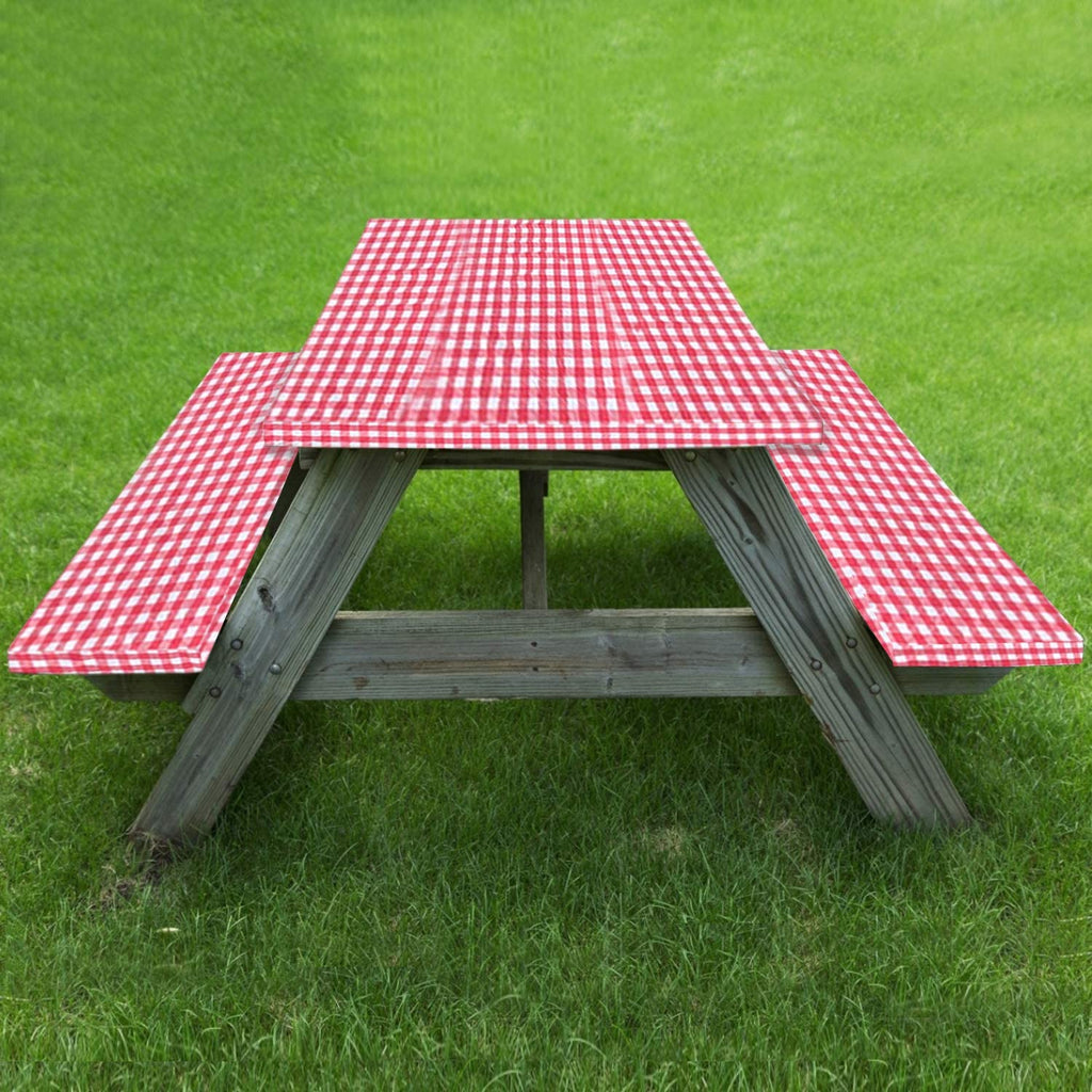 Realyou Store - Home Product - Fitted Tablecloth with Bench Covers