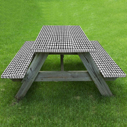 Realyou Store - Home Product - Fitted Tablecloth with Bench Covers