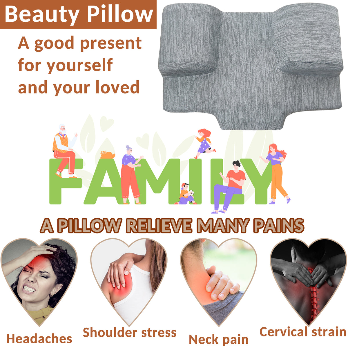 Realyou Store - Specialty Medical Pillow - Sleeping Pillow