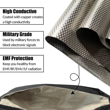 Realyou Store - EMF Protection Products - Faraday Bag for Mobile
