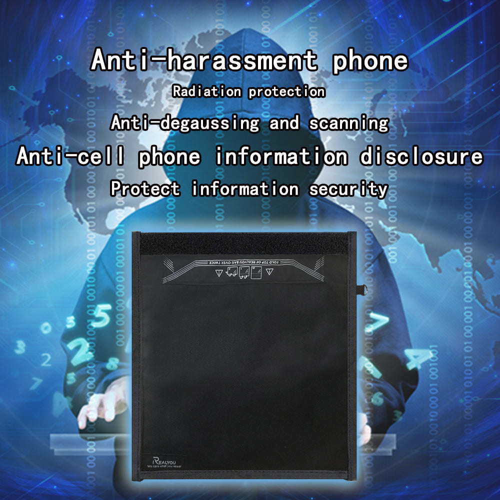 Realyou Store - EMF Protection Products - Faraday Bag for Tablet