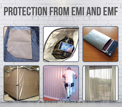 Realyou Store - EMF Protection Products - Faraday Fabric